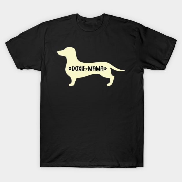 Doxie mama Shirt for dog lovers gift idea T-Shirt by ARBEEN Art